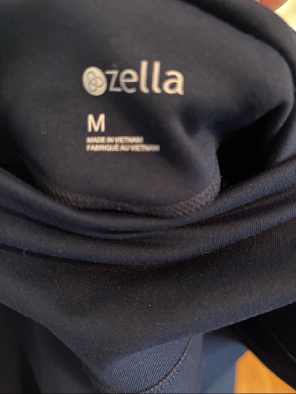 Zella Navy Blue High-Rise Performance Leggings - Picture 5 of 6